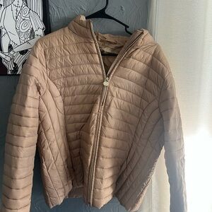 MICHAEL Michael Kors Light Brown Puffer Jacket